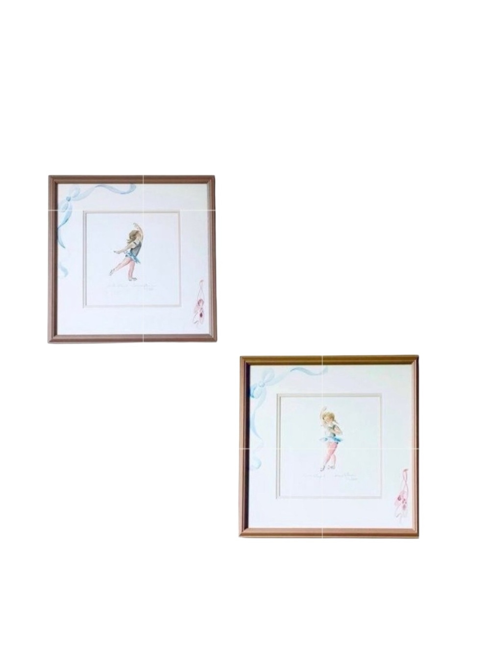 Ballet Center Stage I & II Signed/Numbered Prints by Connie Steiner